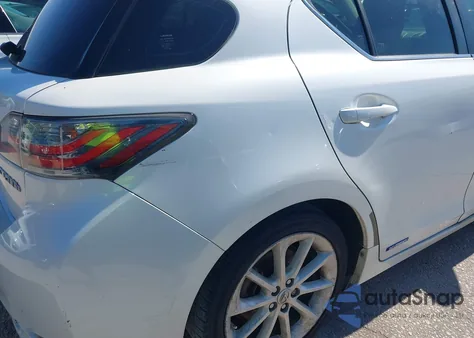 2012 Lexus Ct 200H Premium из США, поврежденный, VIN JTHKD5BH7C2086640